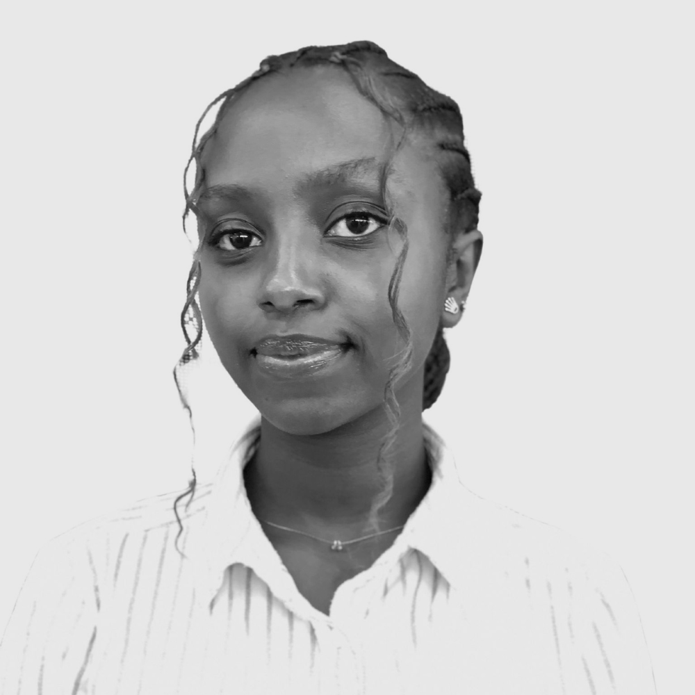 A portrait of Eunice Muriuki