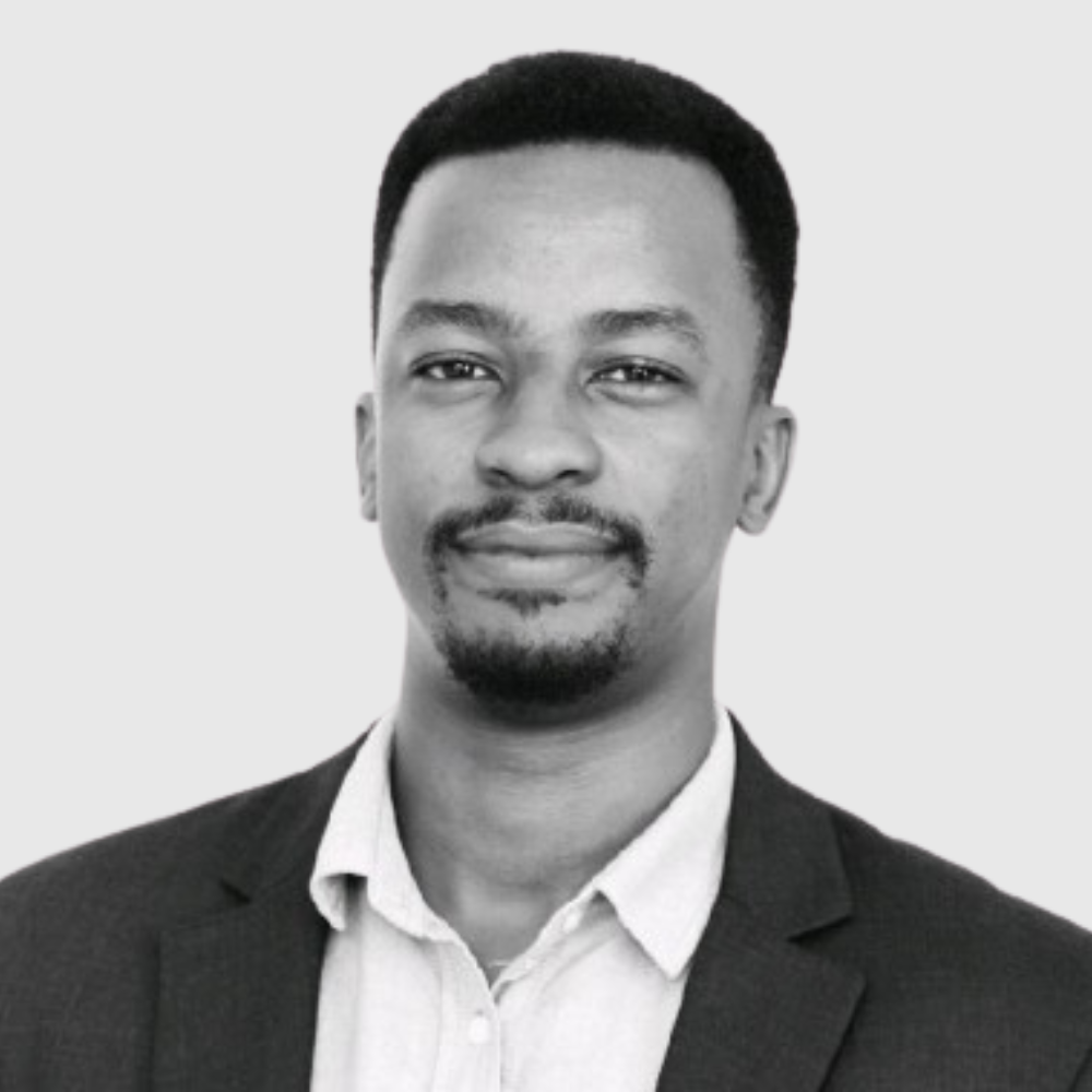 A portrait of Ian Ndegwa