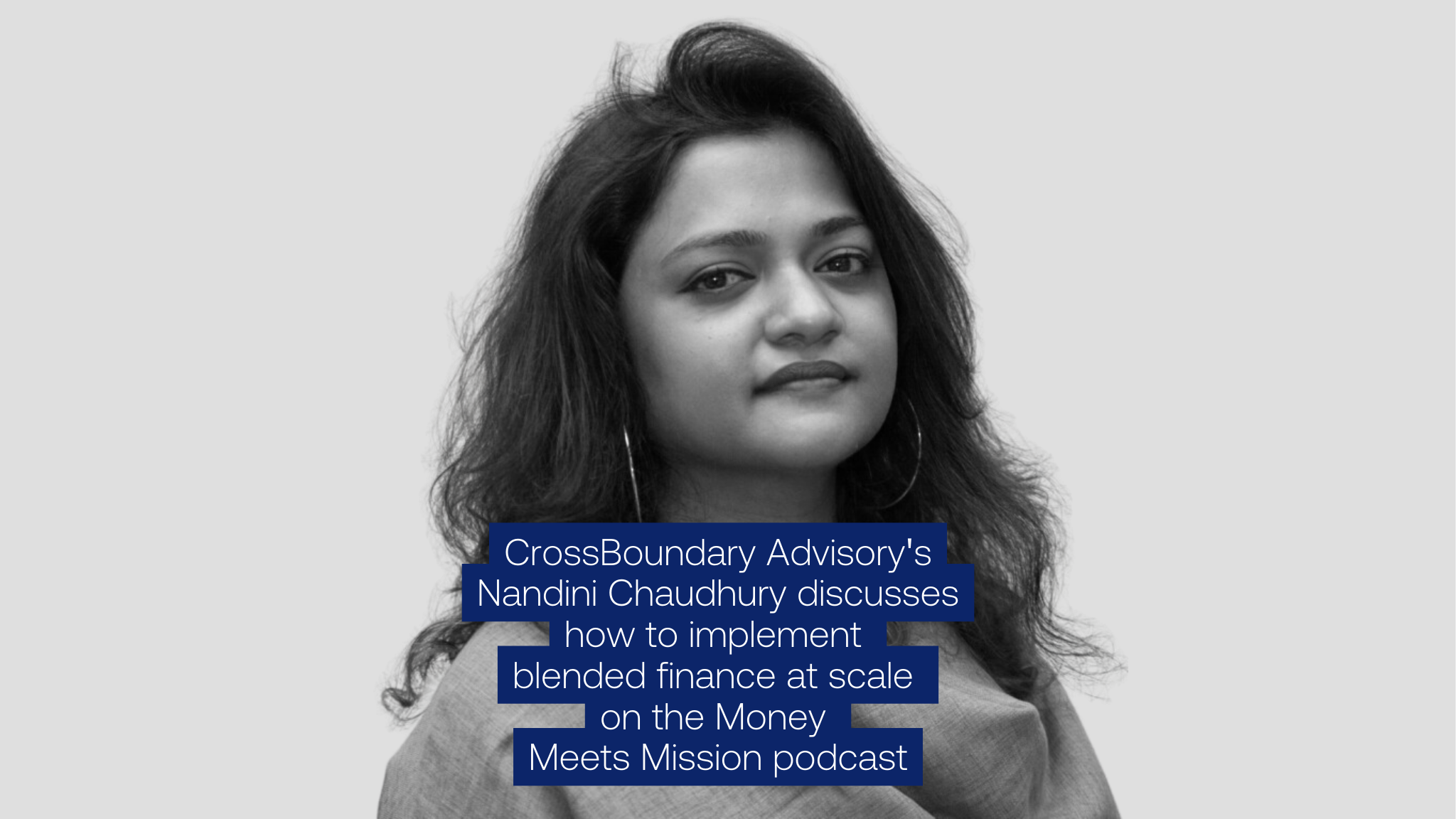 Nandini on Money Meets Mission podcast