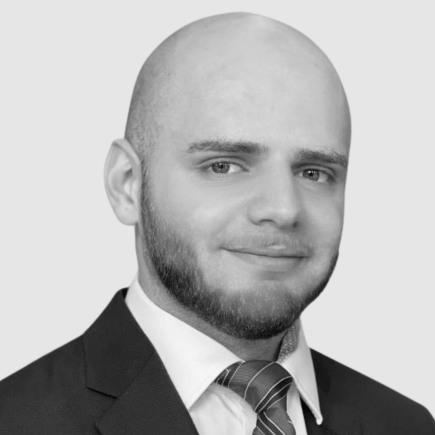 A portrait of Ahmad Juneidi