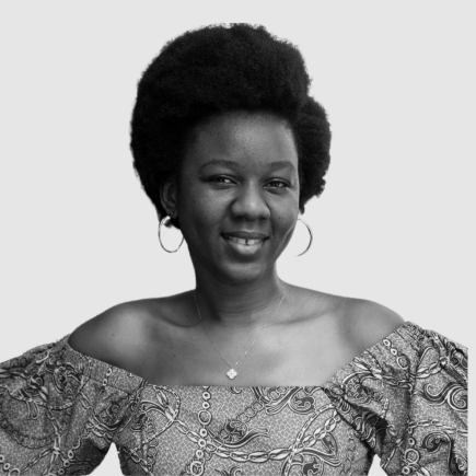 A portrait of Benedicte Katende