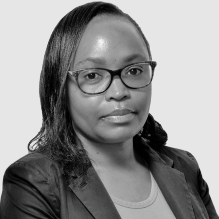 A portrait of Nelly Yamo