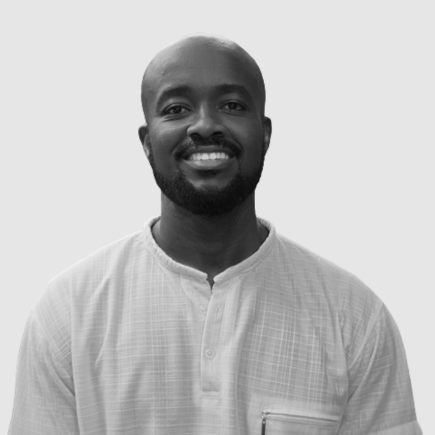 A portrait of Edudzi Nyomi